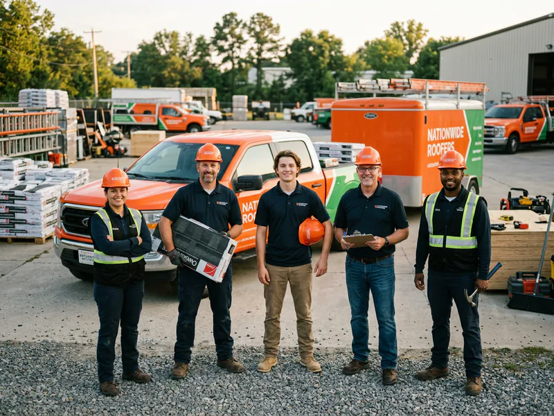 Natiowide Roofers - roof installation in Gaffney near me
